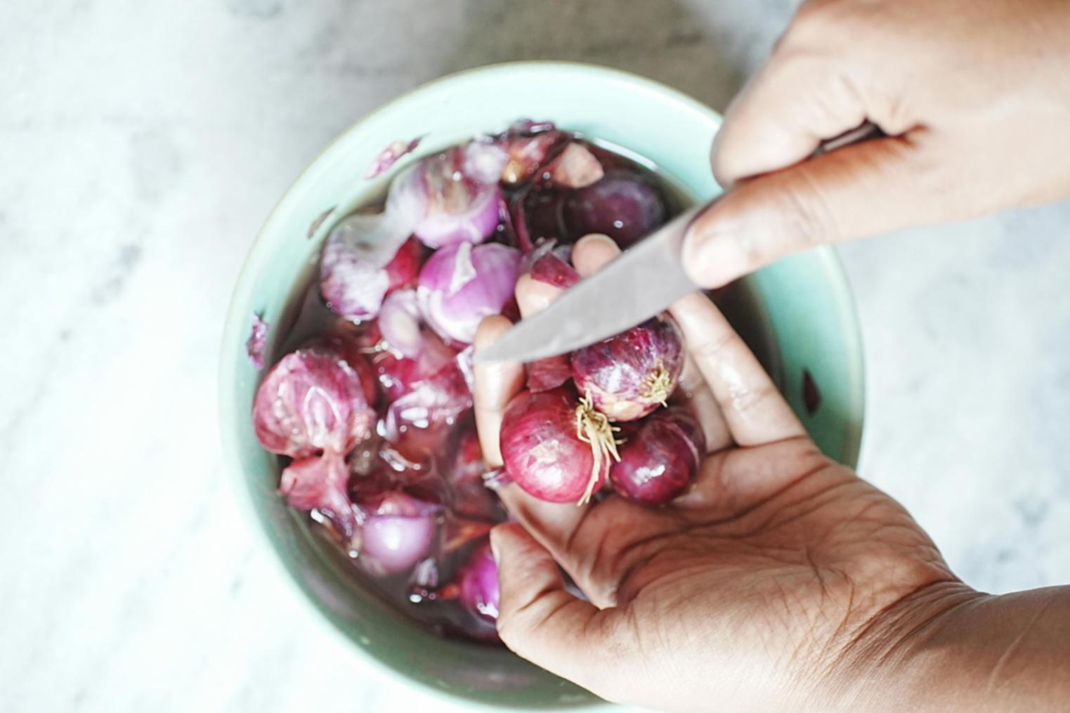 Fresh vegetables and cooking preparation